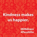 Kindness makes us happier
