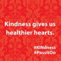 Kindness gives us healthier hearts