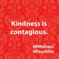 Kindness is contagious 