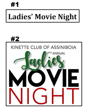 Ladies Movie Night title