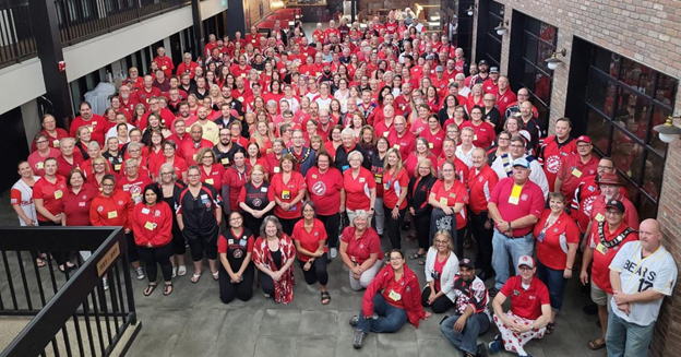 Kin Canada Volunteers at the National Convention