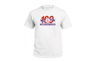 100th Anniversary White T-Shirt